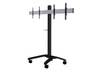 B-Tech BT8514/B Universal Twin Screen VC Trolley For 39"-49" Screens