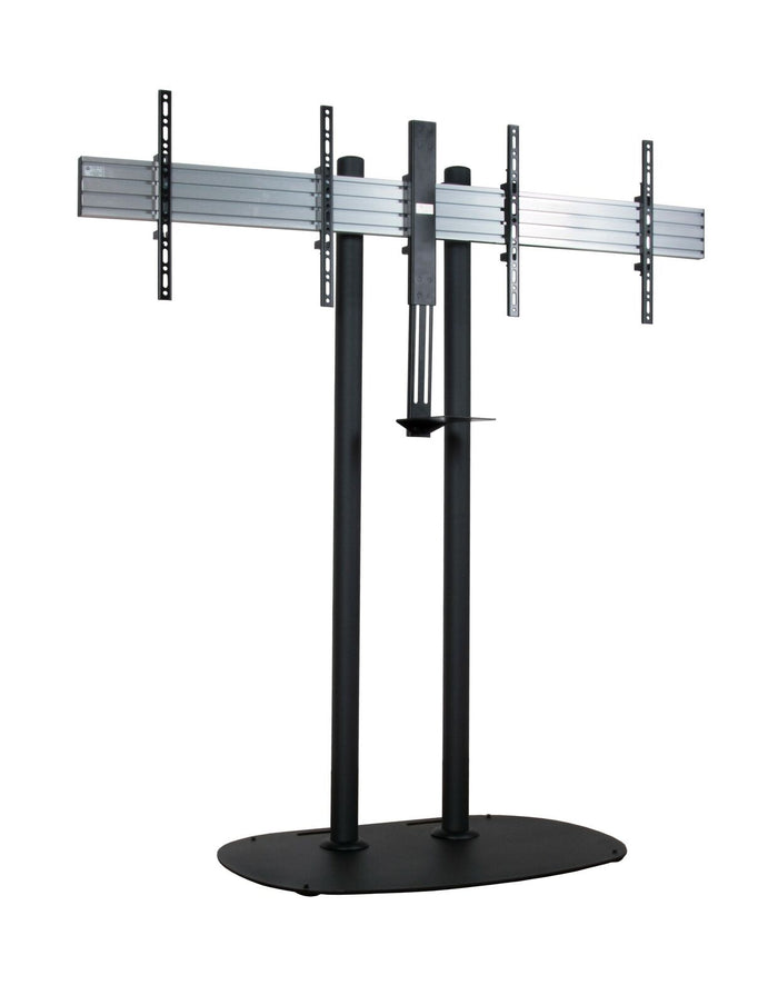 B-Tech 39" - 46" 1.5m Universel Twin Screen VC Stand | BT8521/B Floor Stand B-Tech