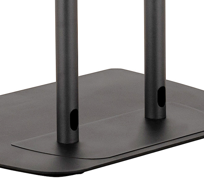 B-Tech 39" - 65" 90° Low Level Flat Screen Stand | BT8541/BBV2 Floor Stand B-Tech