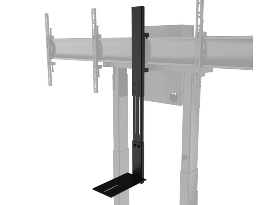 B-Tech BT8554 Momentum E-Lift Duo Motorised Twin Screen VC Trolley For Up to 46" Twin Screens Motorised Trolley B-Tech