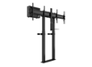 B-Tech BT8555 Momentum Elevate Duo Motorised Twin Screen VC Floor-to-Wall Stand For Up to 46" Twin Screens Floor to Wall Mount Bracket B-Tech