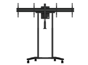 B-Tech BT8556 Momentum E-Lift Duo XL Motorised Twin Screen VC Trolley For Up to 65" Twin Screens Motorised Trolley B-Tech