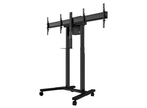 B-Tech BT8556 Momentum E-Lift Duo XL Motorised Twin Screen VC Trolley For Up to 65" Twin Screens Motorised Trolley B-Tech