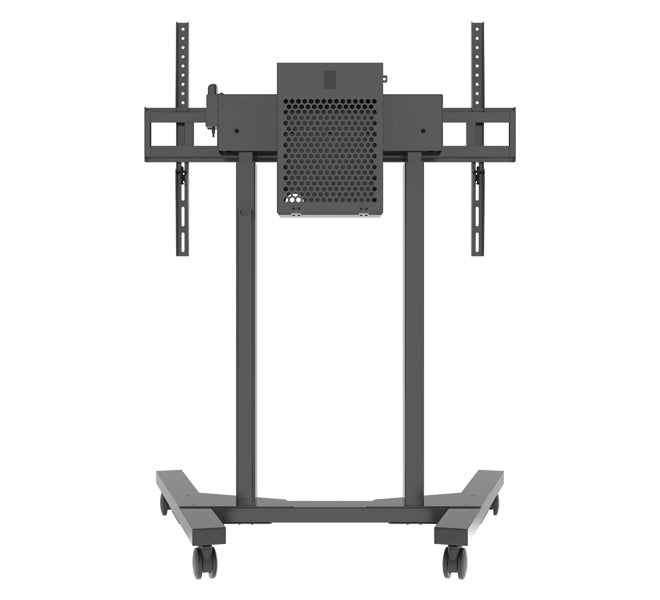 B-Tech 55"-100" Momentum E-Lift Motorised Height Adjustable Flat Screen Trolley | BT8558/B Motorised Trolley B-Tech