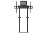 B-Tech BT8559/B Motorised Height Adjustable Floor-To-Wall Stand For Up to 100" Screens