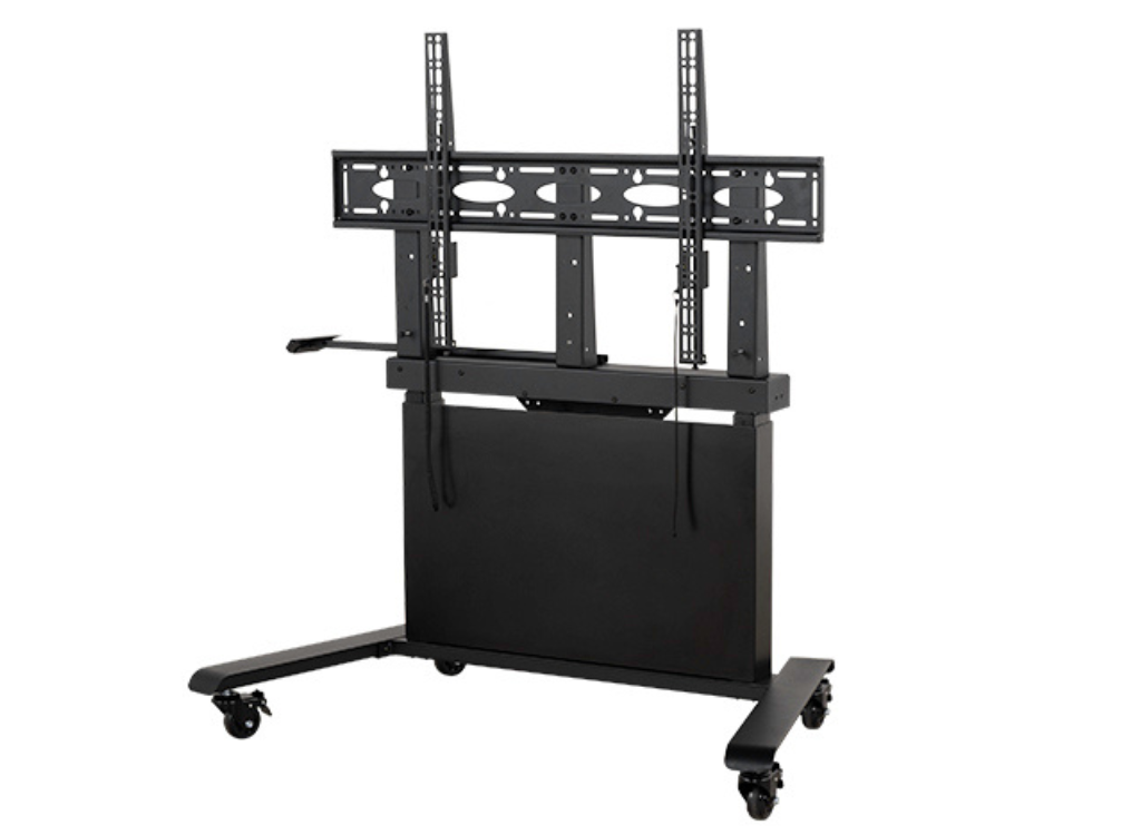 B-Tech Motorised Height Adjustable Flat Screen Trolley - For screens up to 86" Motorised Trolley B-Tech