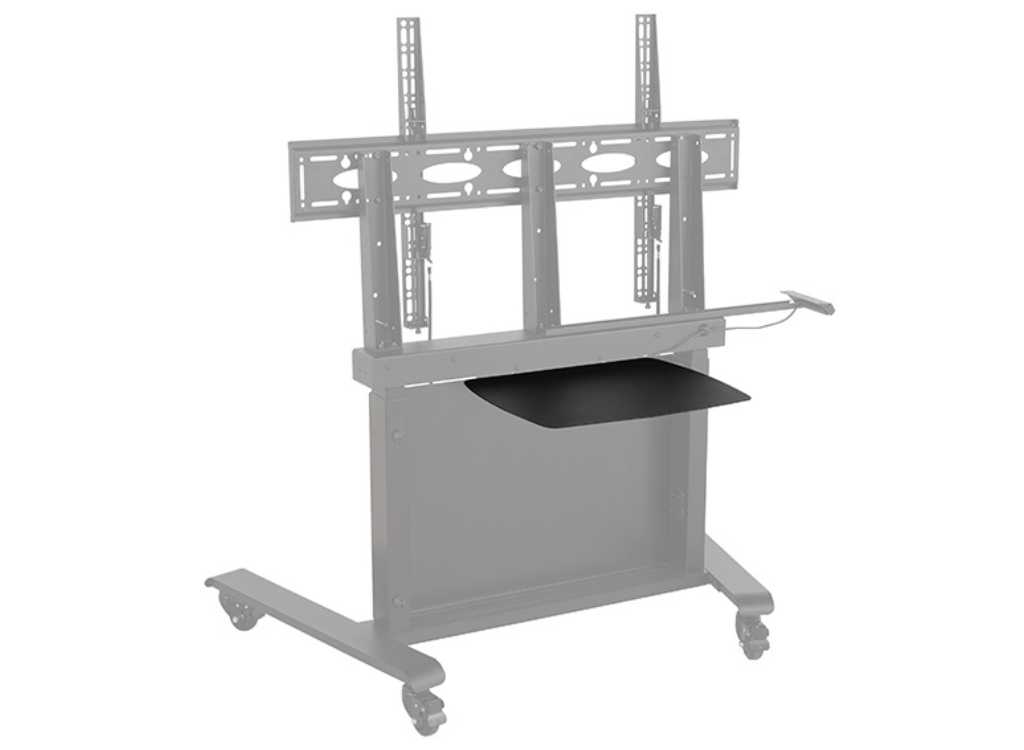 B-Tech Motorised Height Adjustable Flat Screen Trolley - For screens up to 86" Motorised Trolley B-Tech