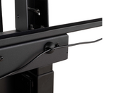 B-Tech Motorised Height Adjustable Flat Screen Trolley - For screens up to 86" Motorised Trolley B-Tech