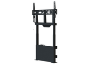 B-Tech BT8569/B Motorised Height Adjustable Flat Screen Floor-to-Wall Mount For Screens up to 86" Mobile Trolley B-Tech