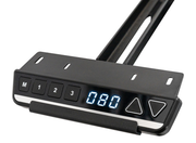 B-Tech BT8569/B Motorised Height Adjustable Flat Screen Floor-to-Wall Mount For Screens up to 86" Mobile Trolley B-Tech