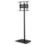 B-Tech Large Flat Screen Single Pole Floor Stand For Up To 55