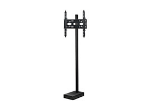 B-Tech BT8577/B Bolt-Down Pole Mounted Digital Signage Stand With Retractable Base Floor Stand B-Tech