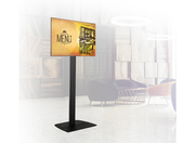 B-Tech BT8582/BB Large Flat Screen Single Column Floor Stand For Up to 55" Screen Floor Stand B-Tech