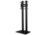 B-Tech BT8583/BB Large Flat Screen Twin Column Floor Stand For Up to 75” Screen