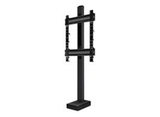B-Tech BT8587/B Bolt-Down Column Mounted Digital Signage Stand With Retractable Base