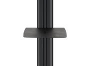B-Tech BT8587/B Bolt-Down Column Mounted Digital Signage Stand With Retractable Base Multimedia Carts & Stands B-Tech
