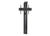 B-Tech BT8700/B Premium Floor-to-Wall Single Screen UC Stand - 1.4m Multimedia Carts & Stands B-Tech