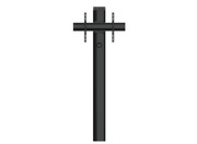B-Tech BT8701/B Premium 2m Floor-to-Wall Single Screen UC Stand For 39"-75" Screen Floor to Wall Mount Bracket B-Tech