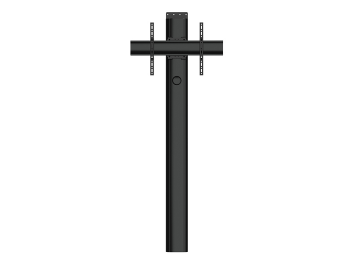 B-Tech BT8701/B Premium 2m Floor-to-Wall Single Screen UC Stand For 39"-75" Screen Floor to Wall Mount Bracket B-Tech