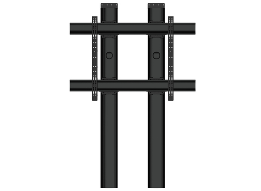 B-Tech BT8707/B Premium Floor-To-Wall Single Screen Twin Column UC Stand - 2m Multimedia Carts & Stands B-Tech