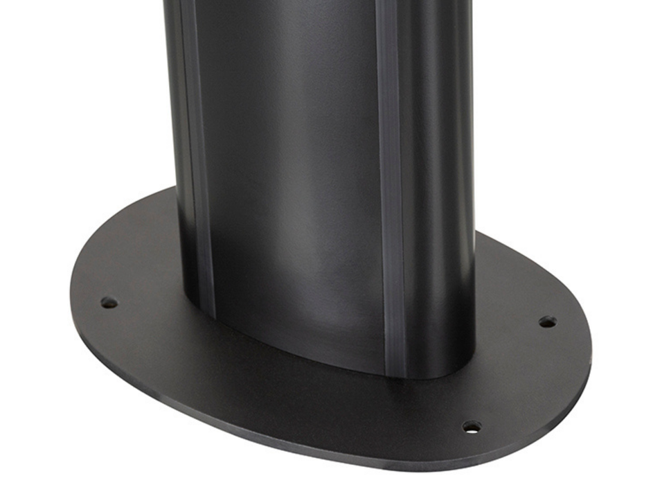 B-Tech BT8708/B 2m Premium Bolt Down Single Screen Twin Column UC Stand For 65"-100" Displays Signage Display Mounts B-Tech