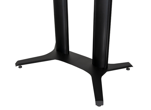 B-Tech BT8709/B Premium Freestanding Single Screen Twin Column UC Stand - 2m Multimedia Carts & Stands B-Tech