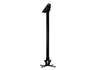 B-Tech BT899-FD150/BB Fixed Drop Projector Ceiling Mount With Micro-Adjustment | 1.5m Pole