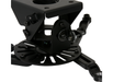 B-Tech BT899-FD150/BB Fixed Drop Projector Ceiling Mount With Micro-Adjustment | 1.5m Pole Projector Mount B-Tech