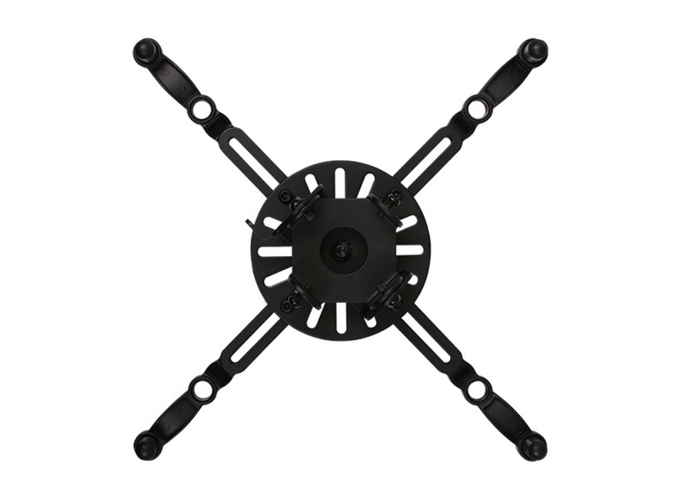 B-Tech BT899/B Projector Ceiling Mount With Micro Adjustment For Up To 25Kg Projectors B-Tech Projector Mount B-Tech