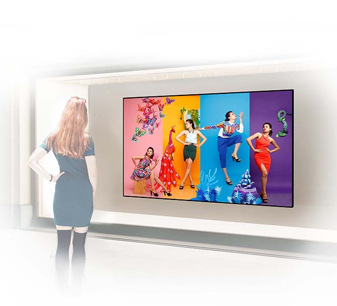 B-Tech 72" - 120" XXL Display Wall Mount | BT9920 Wall Mount Bracket B-Tech