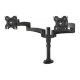 B-Tech Up to 28" Twin Screen Tilt & Swivel Desk Mount | BT7374/B