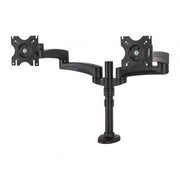 B-Tech Up to 28" Twin Screen Tilt & Swivel Desk Mount | BT7374/B Monitor Arm Desk Mount B-Tech