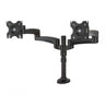 B-Tech Up to 28" Twin Screen Tilt & Swivel Desk Mount | BT7374/B