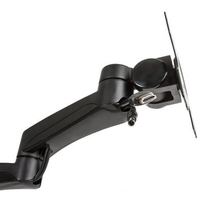 B-Tech Up to 28" Twin Screen Tilt & Swivel Desk Mount | BT7374/B Monitor Arm Desk Mount B-Tech
