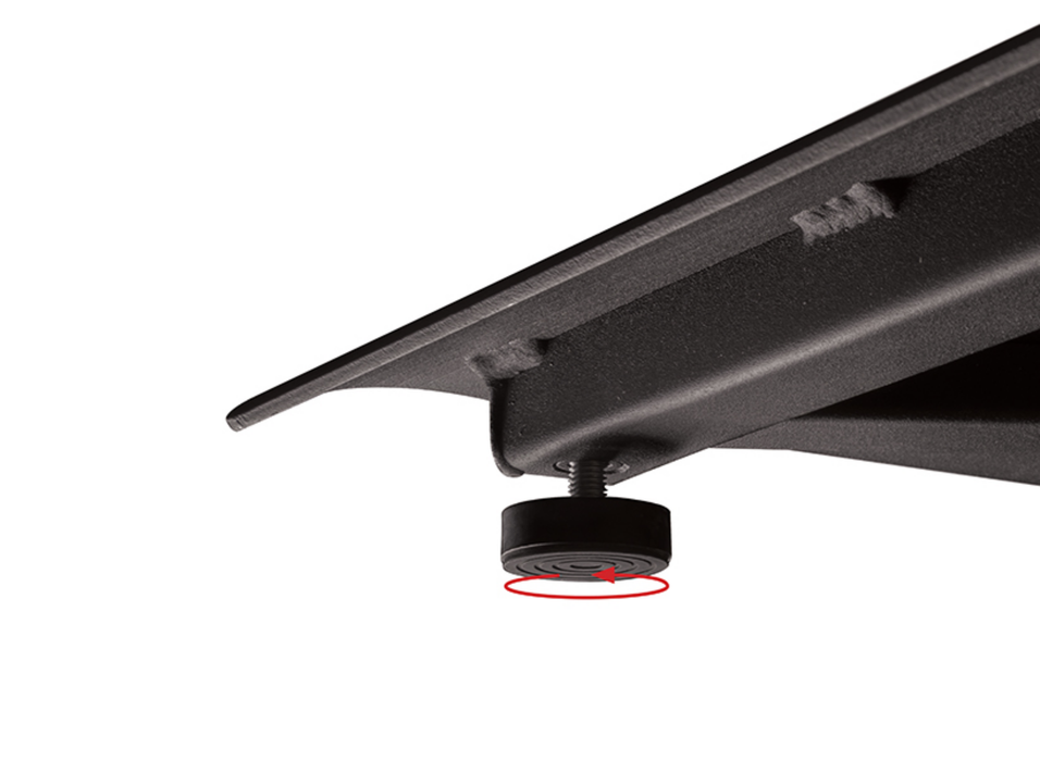 B-Tech BTF843/BS Universal Portrait Flat Screen 1.8m Floor Stand For 60"-85" Screens Monitor Mounts & Stands B-Tech