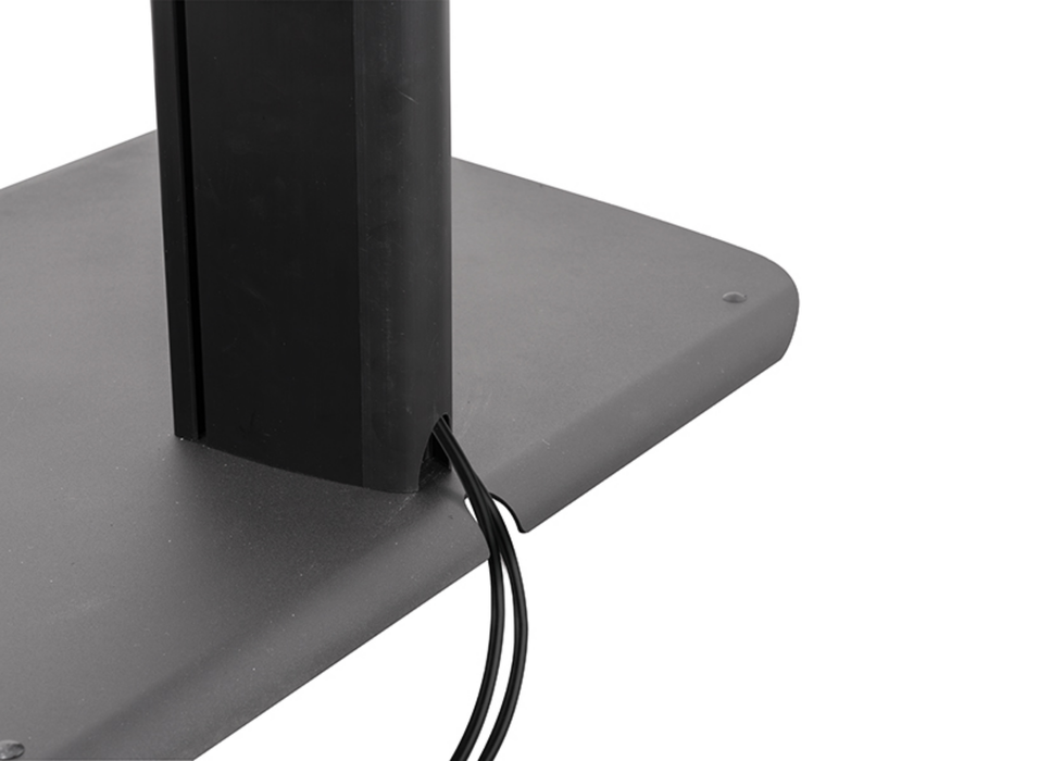 B-Tech BTF843/BS Universal Portrait Flat Screen 1.8m Floor Stand For 60"-85" Screens Monitor Mounts & Stands B-Tech