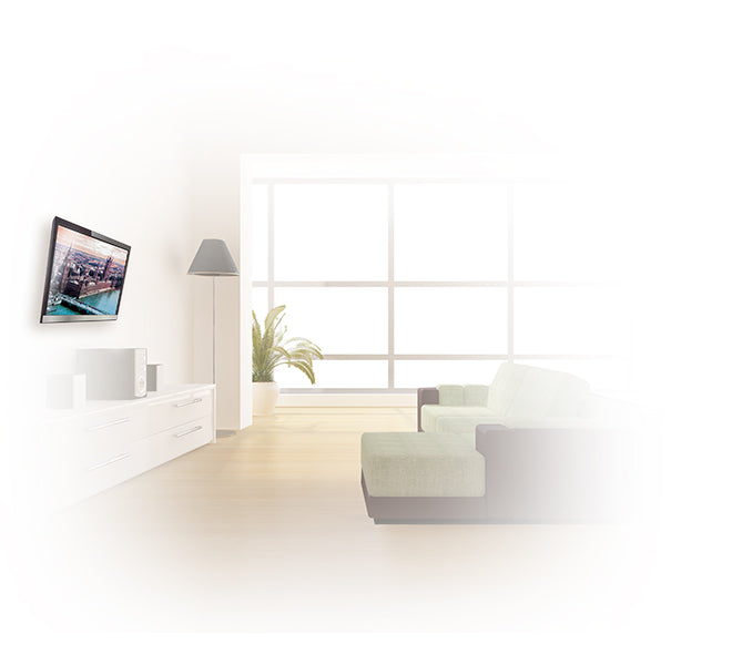B-Tech BTV501 Universal Flat Screen Wall Mount With Tilt Wall Mount Bracket B-Tech
