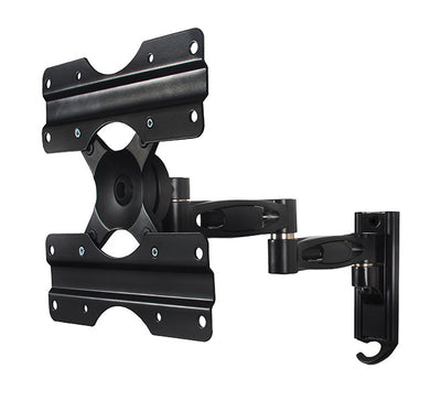 B-Tech Up to 47" Double Arm Tilt and Swivel Wall Mount | BTV504/B Wall Mount Bracket B-Tech