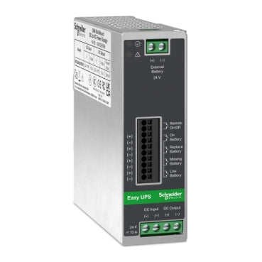 APC BVS480XDPDR Easy UPS control module, 24V DC-DC, DIN Rail, Industrial, 20A