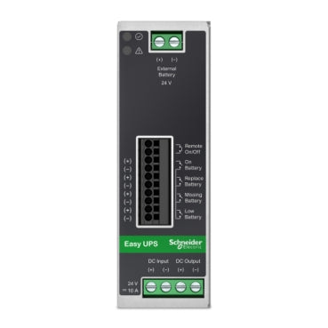 APC BVS480XDPDR Easy UPS control module, 24V DC-DC, DIN Rail, Industrial, 20A