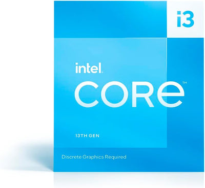 Intel® BX8071513100F Intel® Core™ i3-13100F / 3.40 GHz Processor Intel Core CPU - Processors Intel