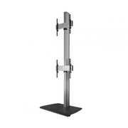 B-Tech 47" - 65" System X™ Universal Dual Stack Flat Screen Floor Stand | BTF842/BB Floor Stand B-Tech