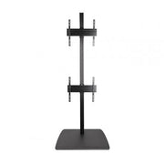 B-Tech 47" - 65" System X™ Universal Dual Stack Flat Screen Floor Stand | BTF842/BB Floor Stand B-Tech