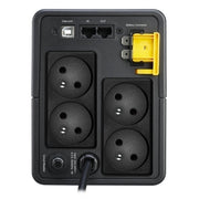 APC BX950MI-FR Back-UPS, 950VA, Tower, 230V, 4x CEE 7/5 French Schuko Outlets Uninterruptible Power Supply APC