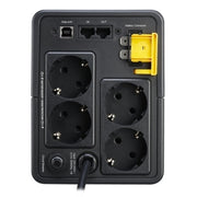 APC BX950MI-GR Back-UPS, 950VA, Tower, 230V, 4x CEE 7/7 Uninterruptible Power Supply APC