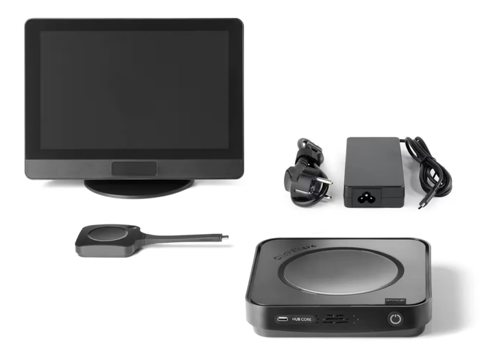 Barco ClickShare Hub Core R9461811EU - Wireless Room System Kit with 1 Button Video Conferencing Systems Barco
