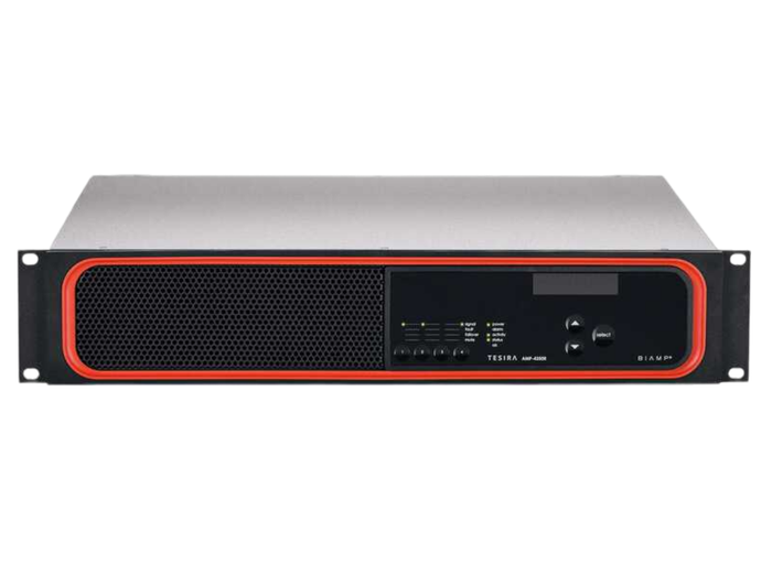 Biamp Tesira AMP-4350R 4-Channel 350W Digital Networked Amplifier | 913.0415.900 Audio Amplifier BIAMP