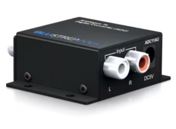 BluStream ADC11AU Analogue to Digital Audio Converter (ADC) Adapter / Converter BluStream