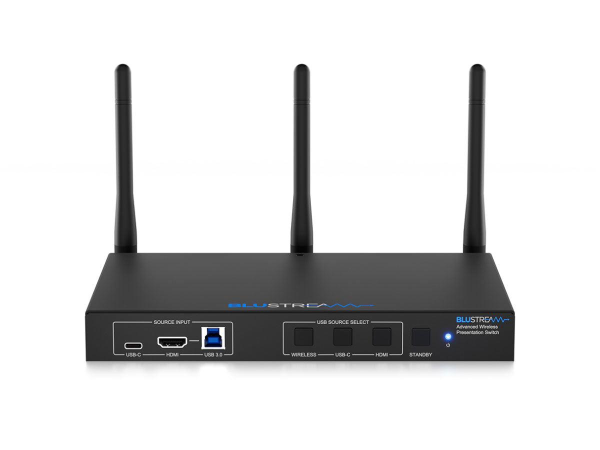 BluStream Advanced Wireless Multi-Format Presentation Switch | WMF72 Wireless Presentation System BluStream