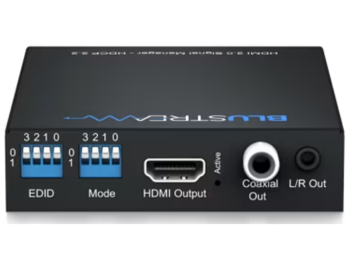 BluStream SM11 Advanced HDMI Signal Manager with Audio Embedder / De-Embedder AV Extender BluStream